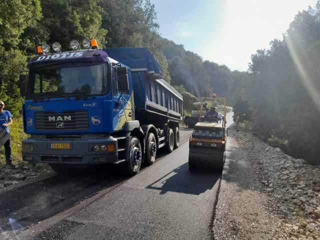 Ξεκινά η αποκατάσταση της επαρχιακής οδού Μπαγασάκι - Φιδάκια