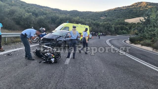 Λαμία: Νεκρός ο αναβάτης της μηχανής που είχε τροχαίο στις στροφές του Δομοκού