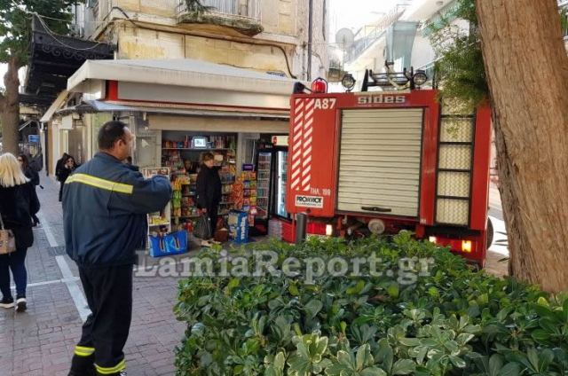 Λαμία: Αλίμονό μας εάν εκδηλωθεί φωτιά σε πεζόδρομο - ΒΙΝΤΕΟ