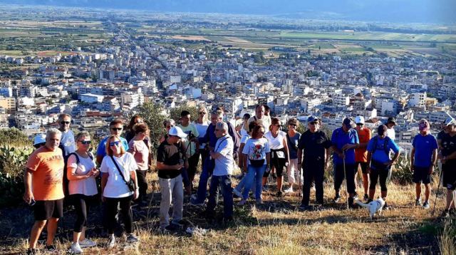 Πεζοπορική διαδρομή με τον Όμιλο Φίλων Δάσους σε Αμφιθέα - Κάστρο - Αφανό