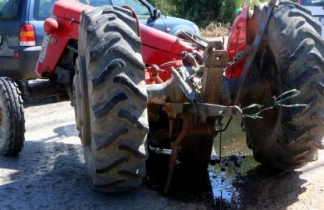 Γυναίκα καταπλακώθηκε από τρακτέρ