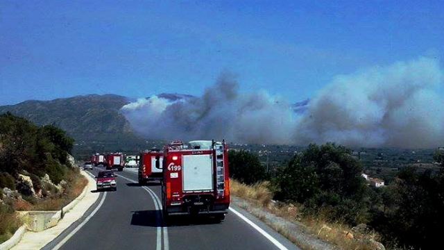 Υπό έλεγχο η πυρκαγιά στο Βαρδαλή