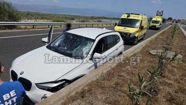 Φθιώτιδα: Τροχαίο με οικογένεια στην εθνική οδό