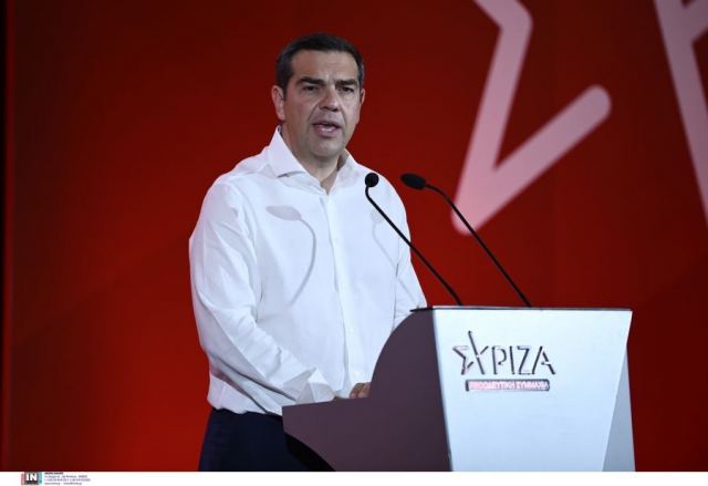 Live η παρουσίαση του προγράμματος του ΣΥΡΙΖΑ «Ελλάδα 2027: Επτά βήματα για Δίκαιη Κοινωνία και Ευημερία για Όλους», από τον Αλέξη Τσίπρα