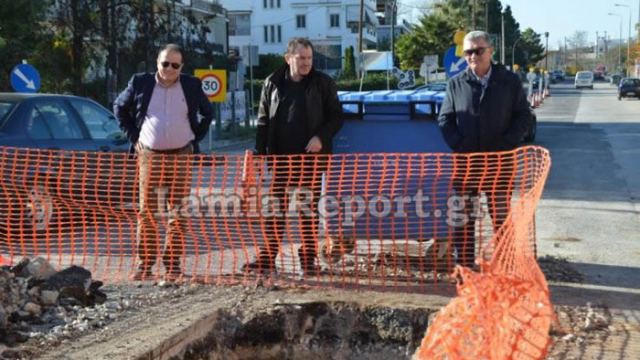 Λαμία: Προχωρούν τα αντιπλημμυρικά έργα στην οδό Στυλίδας (ΒΙΝΤΕΟ-ΦΩΤΟ)