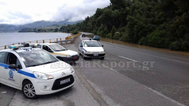 Άνοιξαν οι ουρανοί στη Φθιώτιδα – Προσοχή στους δρόμους!