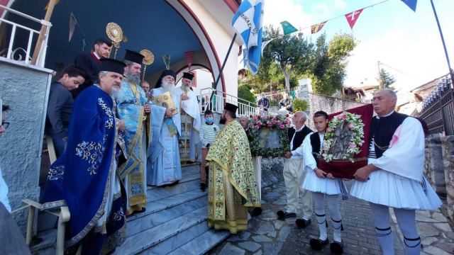 Η Αμφίκλεια πανηγυρίζει την Πολιούχο και Προστάτιδά της (ΦΩΤΟ)