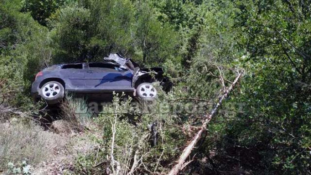 Φθιώτιδα: Αυτοκίνητο έφυγε σε γκρεμό - Τρεις τραυματίες