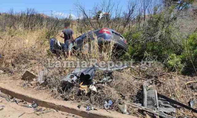 Τροχαία ατύχημα με δύο τραυματίες στο Θεολόγο (ΦΩΤΟ)