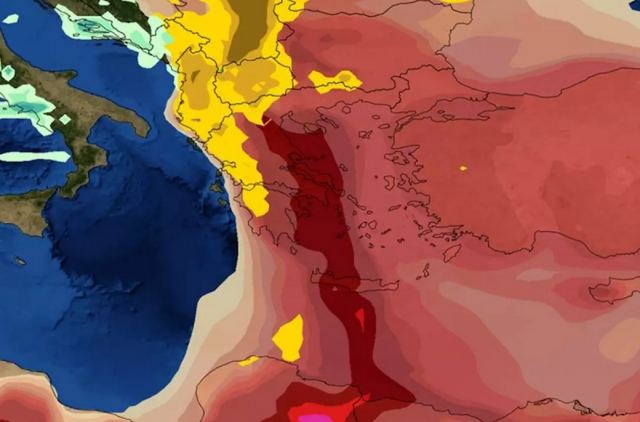 Καιρός: Εκρηκτικό κοκτέιλ αφρικανικής σκόνης με λασποβροχές την Τρίτη