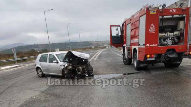 «Άγιο» είχαν οδηγοί στη εθνική οδό Λαμίας - Καρπενησίου