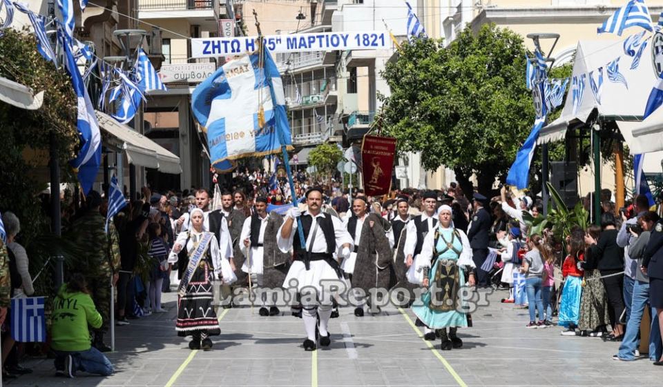 Λαμία: Η μεγάλη μαθητική και στρατιωτική παρέλαση της 25ης Μαρτίου - (ΒΙΝΤΕΟ-ΦΩΤΟ)