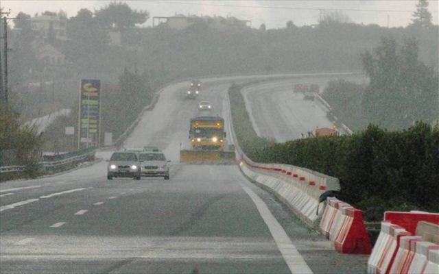 Ενημέρωση και οδηγίες από τη Νέα Οδό για τα καιρικά φαινόμενα