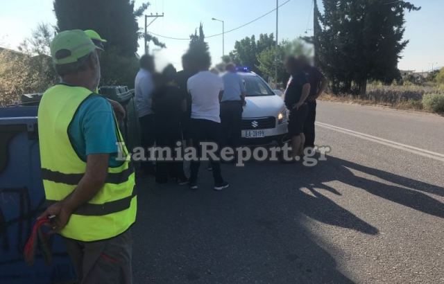 Λαμία: Παρέσυρε υπάλληλο καθαριότητας, γκάζωσε και έφυγε - ΒΙΝΤΕΟ