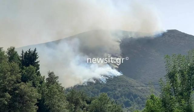 Φωτιά στην Κέρκυρα: Τέταρτο μήνυμα του 112 - Εκκενώνονται Καλαμάκι και Απραός