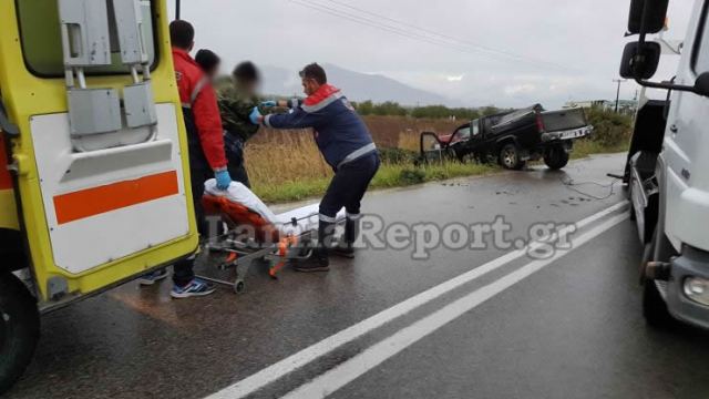 Φθιώτιδα: Εκτροπή με έναν τραυματία - Δείτε ΦΩΤΟ