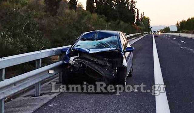 Άναψε λαμπάδα στον Άγιο Λουκά που βγήκε ζωντανός από τροχαίο με νταλίκα (ΦΩΤΟ)