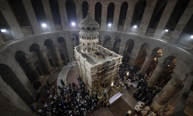 Συγκλονιστικό εύρημα στον Πανάγιο Τάφο ανακάλυψαν αρχαιολόγοι – Βρισκόταν σε κοινή θέα και δεν το είχε αντιληφθεί κανένας