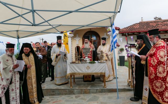 Μακρακώμη: Θυρανοίξια στο Παρεκκλήσι του Αγίου Μεγαλομάρτυρος Χριστοφόρου (ΦΩΤΟ)