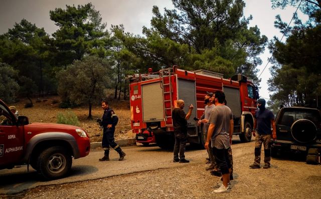 Φωτιά στη Ρόδο: Το «ευχαριστώ» του πρέσβη της Γερμανίας στον διοικητή της πυροσβεστικής - Δείτε την επιστολή