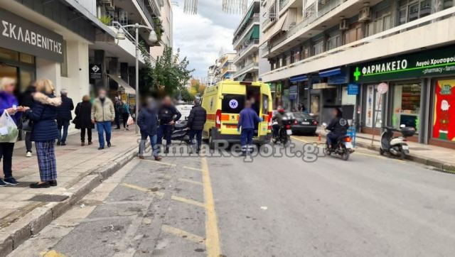 Λαμία: Τροχαίο με πατίνι και αυτοκίνητο στο κέντρο της πόλης