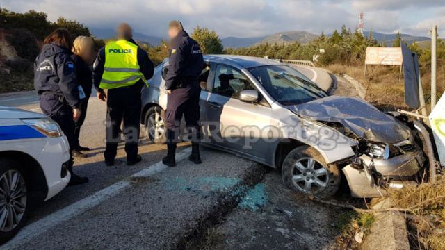 Τούμπαρε στις στροφές του Δομοκού