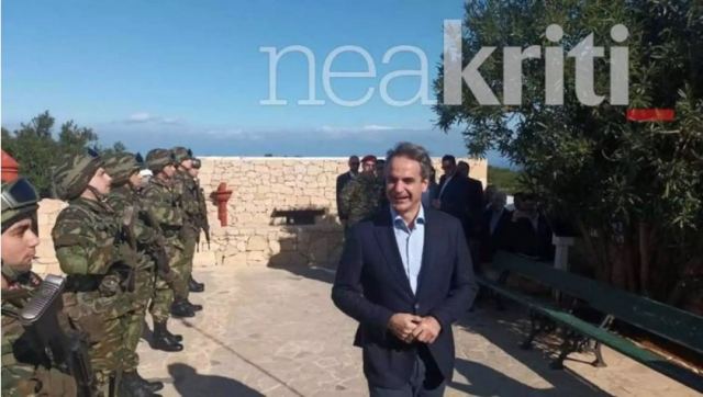 Ηχηρό μήνυμα Μητσοτάκη από την Γαύδο προς την Τουρκία - «Δε δεχόμαστε υποδείξεις για τα κυριαρχικά μας δικαιώματα»