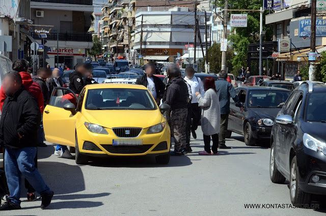 Μίλησαν τα μαχαίρια στη μέση του δρόμου!