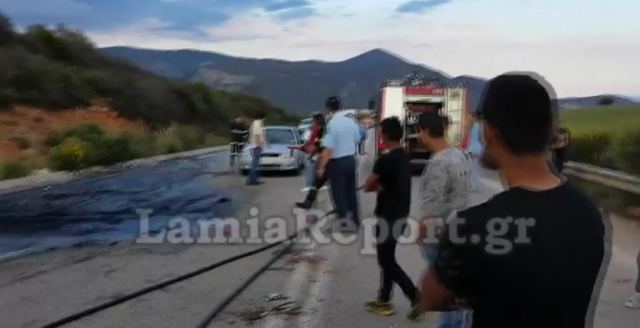 Λαμία: Πετροπόλεμος, φωτιές και απειλές από τους ρομά στην Καμηλόβρυση (ΒΙΝΤΕΟ)