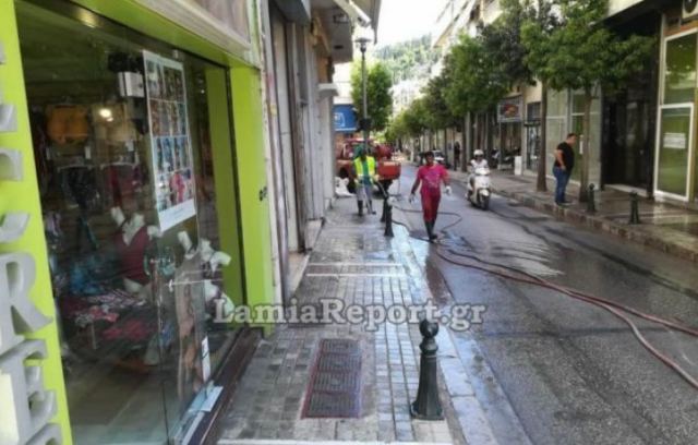 Κλειστή η οδός Διάκου νωρίς το πρωί της Κυριακής