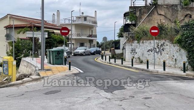 Οδηγοί προσοχή  στην οδό Τυμφρηστού - Διπλής  κατεύθυνσης και πάλι ένα τμήμα