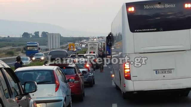 Αποκαταστάθηκε η κυκλοφορία στην Εθνική