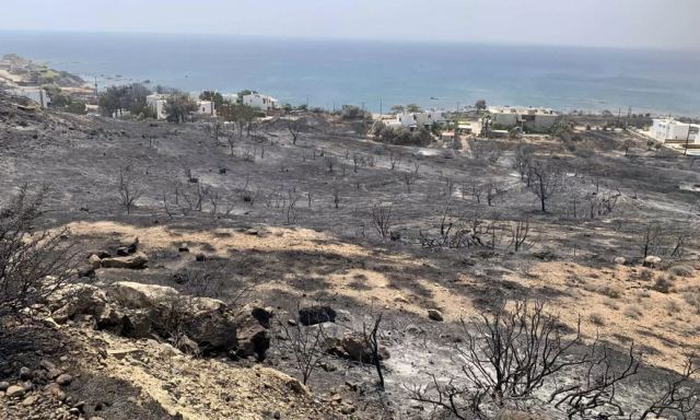 Ρόδος: Εισαγγελική παρέμβαση για την καταστροφική φωτιά - Αναζητούνται ευθύνες σε ανώτερα επιτελικά κλιμάκια