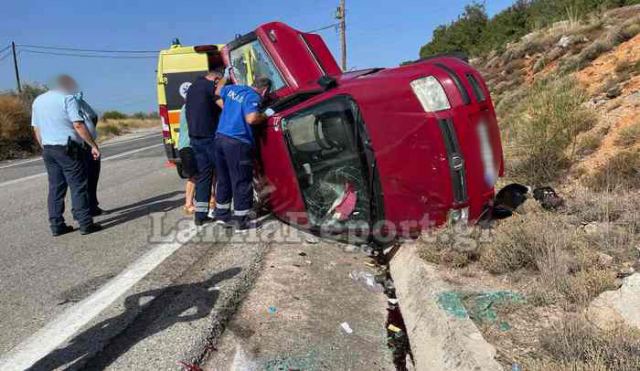 Τούμπαρε στις στροφές της Καμηλόβρυσης  - Δείτε εικόνες