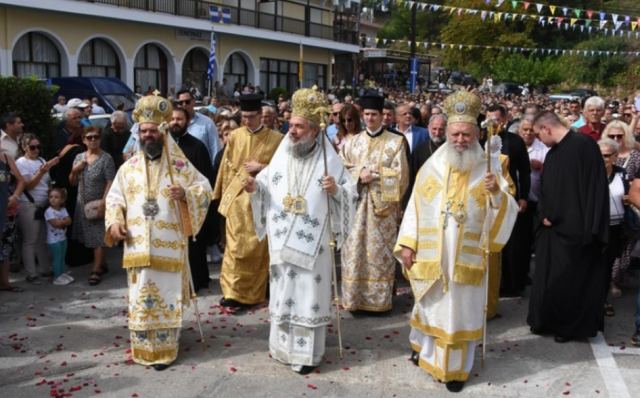 Λαμπρή γιορτή με τρεις Μητροπολίτες το Σαββατοκύριακο στο Προσκύνημα του Οσίου Ιωάννη Ρώσου