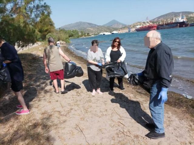 Περιβαλλοντική δράση από τα ΑΜΕΑ Εύβοιας του Κέντρου Κοινωνικής Πρόνοιας Στερεάς