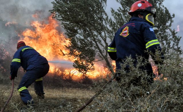 Πολύ υψηλός κίνδυνος πυρκαγιάς και σήμερα Πέμπτη