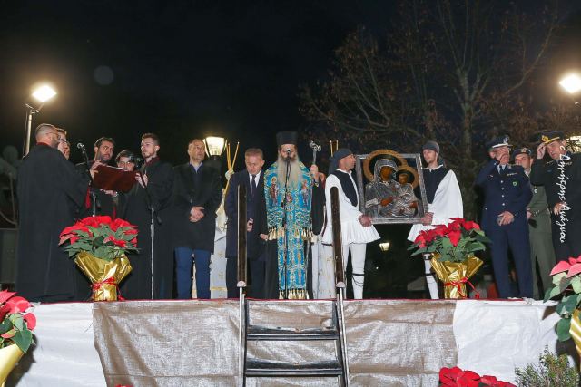 Η Σπερχειάδα υποδέχτηκε την Παναγία του Όρους των Ελαιών