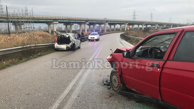 Λαμία: Τροχαίο στον παράδρομο – Τέσσερα άτομα στο Νοσοκομείο