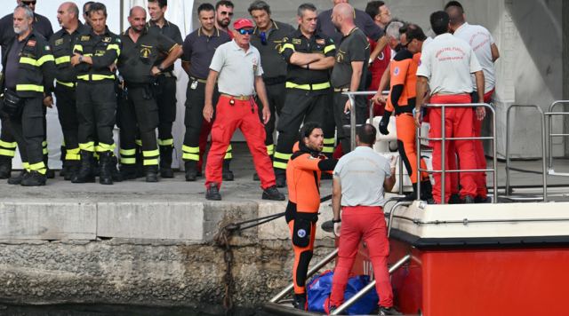 Παλέρμο: Τραγικός απολογισμός, βρέθηκαν οι σοροί και των έξι αγνοουμένων, συνολικά επτά οι νεκροί από το ναυάγιο