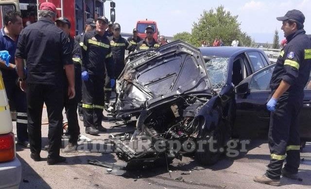 Τραγωδία: Θανατηφόρο τροχαίο με οικογένεια τουριστών έξω από τη Λαμία