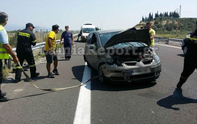 Φθιώτιδα: Τροχαίο στην εθνική (ΦΩΤΟ)