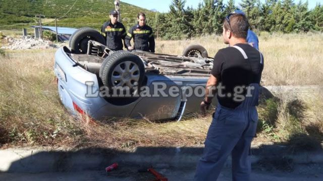 Είχε Άγιο Λαμιώτισσα που τούμπαρε στη διασταύρωση του ICE