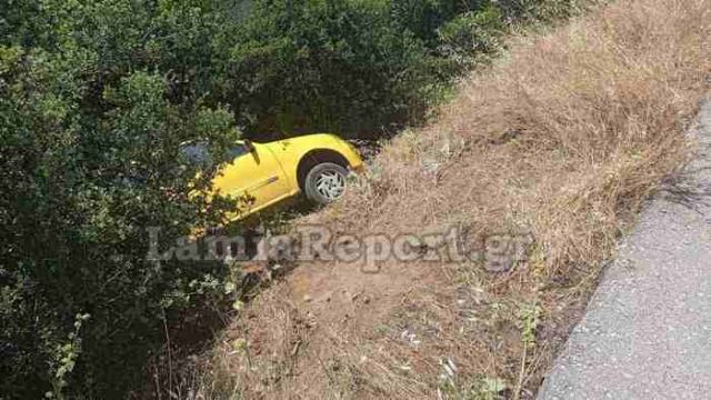 Φθιώτιδα: Τα δέντρα τον έσωσαν από τον γκρεμό (ΦΩΤΟ)