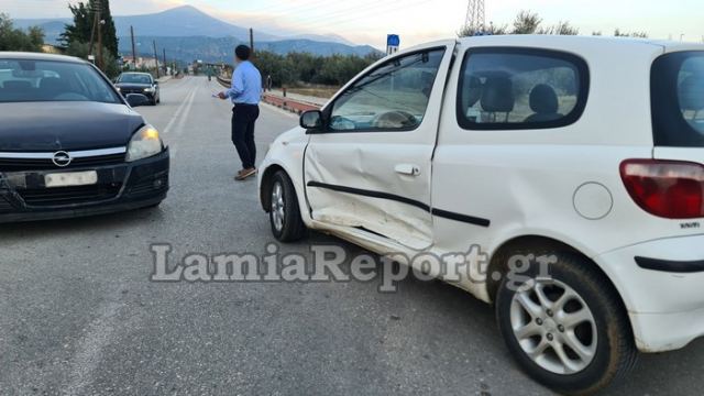 Τροχαίο σε διασταύρωση μετά από παραβίαση STOP