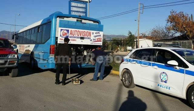 Λαμία: Τον τύφλωσε ο ήλιος και έπεσε πίσω από το αστικό