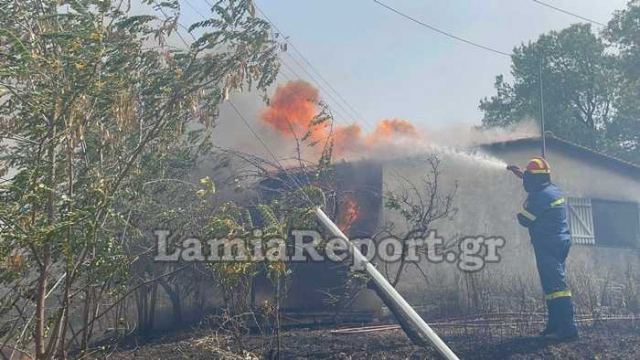 Οριοθετήθηκε ως πυρόπληκτη περιοχή ο Δήμος Λαμιέων