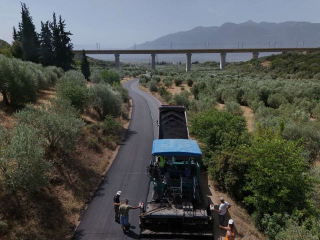 Επιτόπιος έλεγχος του Αντιπεριφερειάρχη Φθιώτιδας Ηλία Σανίδα στα έργα της Μοσχοκαρυάς