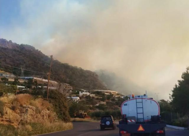 Συνελήφθη ο υπαίτιος για τη μεγάλη πυρκαγιά στο Λασίθι