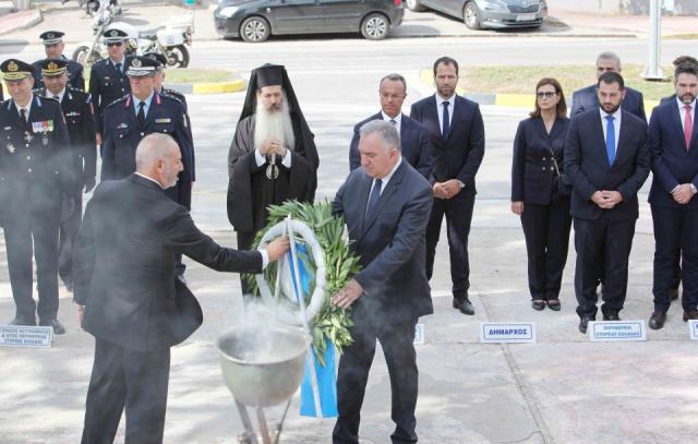 Η ομιλία του Δημάρχου για το διπλό εορτασμό της Λαμίας